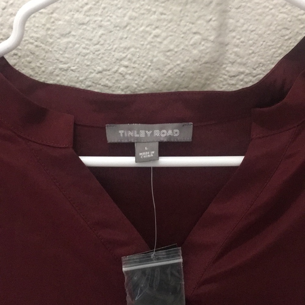 Tinley Road maroon dress